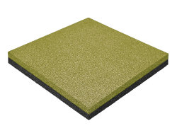 Резиновая плитка M-KORT STANDART, 500x500х50 мм, песочная
