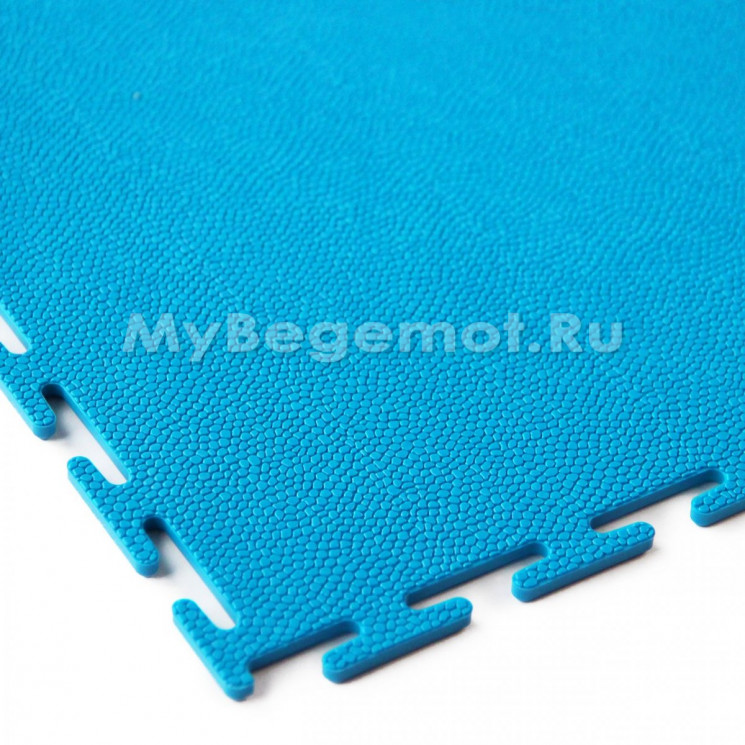 Модульное напольное ПВХ покрытие SENSOR BIT 5 мм, RAL 5012, голубой.