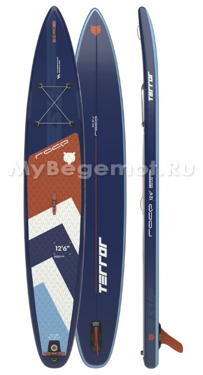 Надувная доска TERRO RACE 12’6 SUPBOARD /  DARK BLUE