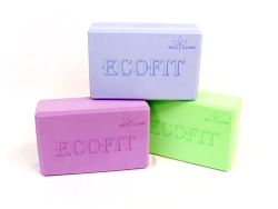 Блок для йоги 2Р ECOFIT одноцветный