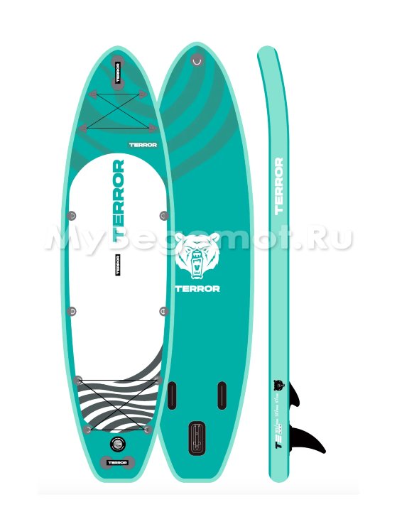 Надувная SUP доска Terror 10'6" x 33" Blue